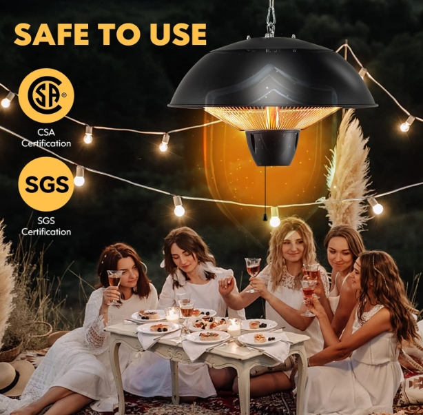 IP66 waterproof outdoor heater