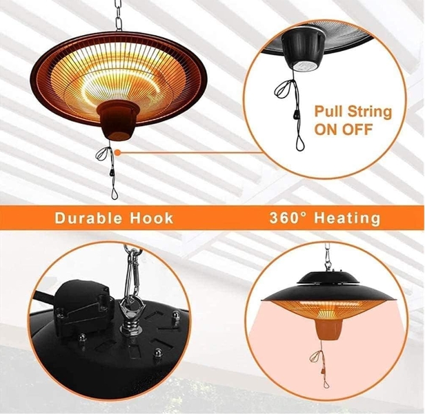 Handy heater plug in