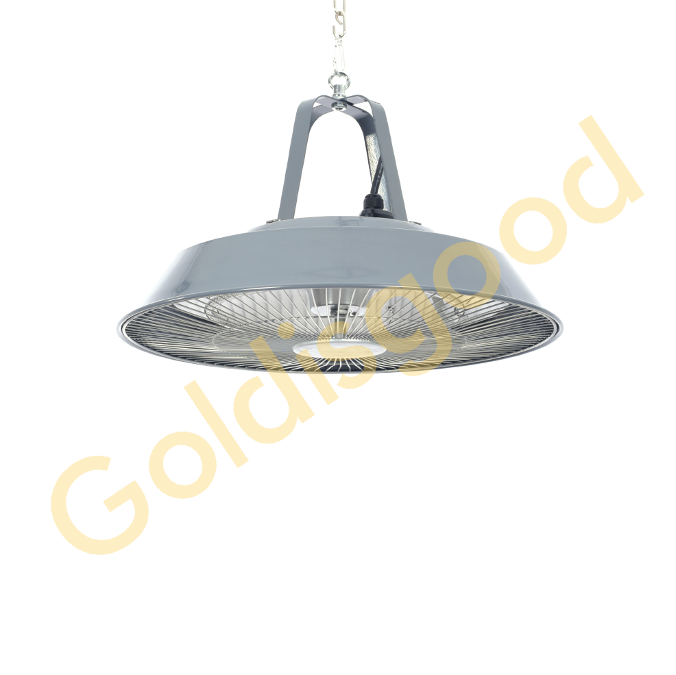 Wall mounted outdoor heater